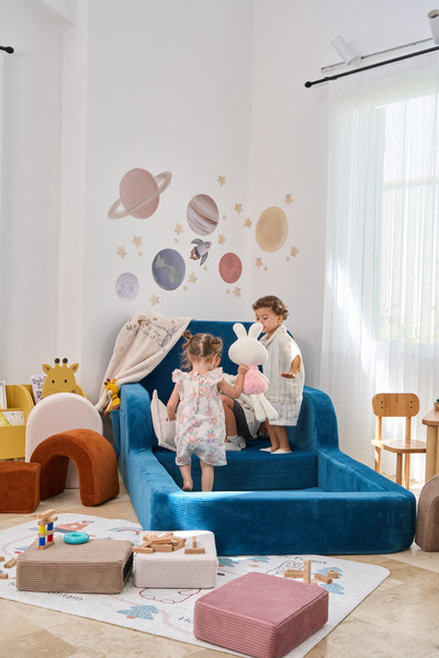 GOOD NİGHT Funbed Yeni Nesil Montessori Çocuk Yatağı & Oyun Alanı Yıkanabilir...