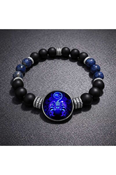 Diyar Tasarım Scorpio Zodiac Natural Stone Bracelet – Money Flow & Abundance ...