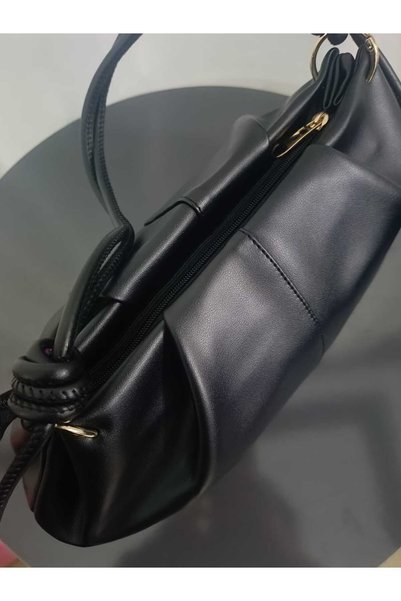 elaa aksesuar Black Zippered Women's Bag