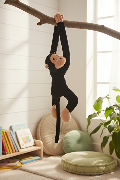 Maks Toys Cute Plush Monkey with Sticky Hands 70 cm