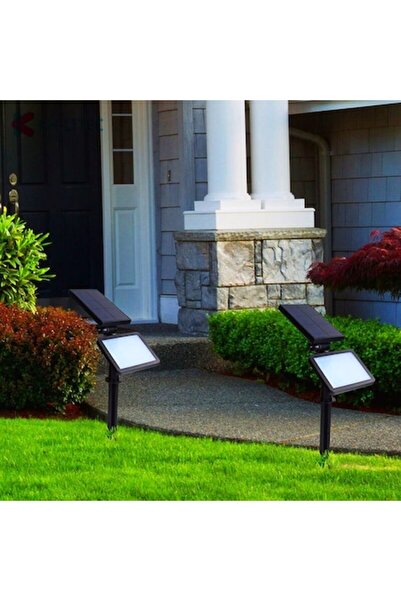 DAMUR Lampă solară pentru grădină/terasă cu 48 de LED-uri