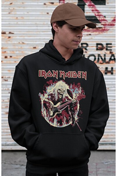 SEVBANO Iron Maiden Ροκ Μέταλ Μουσικό Συγκρότημα με Τυπωμένο Σχέδιο Unisex Ov...