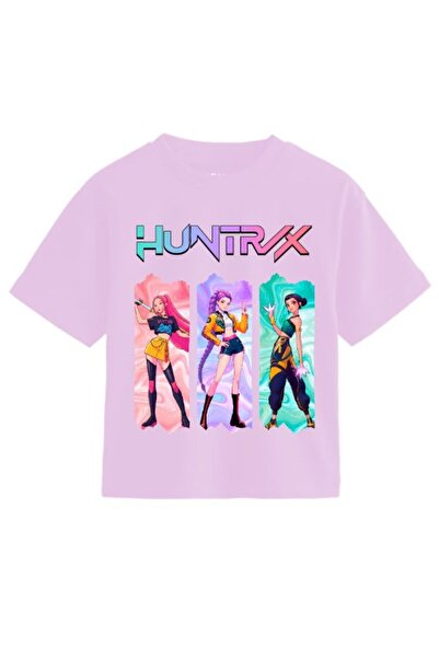 ROLY Tricou bumbac 100%, KPop Huntrix Demon Hunters