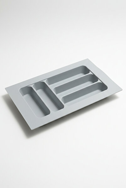 KHAKMA حامل أدوات المائدة القابل للقطع داخل الدرج |   منظم مطبخ بلاستيكي واسع...