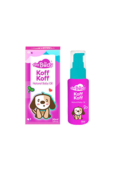 Tiny Buds زيت كوف كوف الطبيعي للأطفال 50 مل