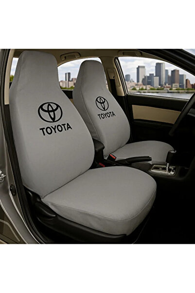 sekutuning Toyota Corolla Gri Araç Koltuk Kılıfı Koruyucu Penye Servis Kılıfı