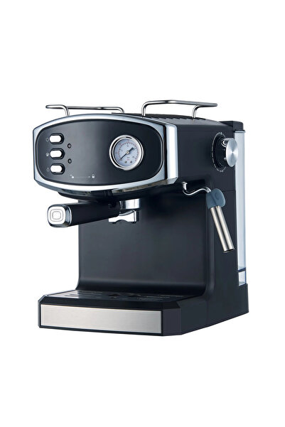 OEM Black Espresso Machine, 20 Bar, 1.6 l, 850 W, Retro Design, semi-automatic