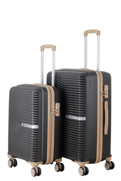 MÇS Polipropilen 2'li Valiz Seti Orta & Kabin V374