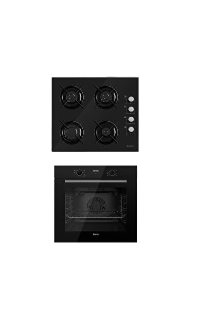 Ferre Flowart Serisi 2'Li (QBL63CS 2140 ) Ankastre Set