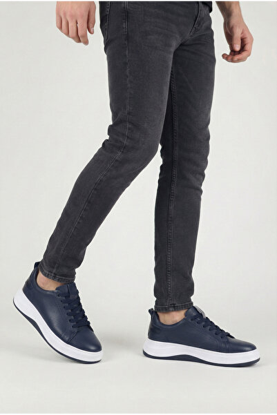 ventro 100% Genuine Leather Men's Sports Sneaker with Orthopedic Sole Vt01