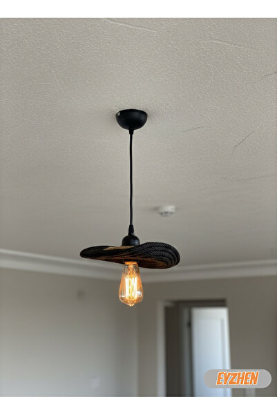 Eyzhen Bohem Tarz Bükülebilir Siyah Sarkıt Avize Şekil Verilebilir Dekoratif ...