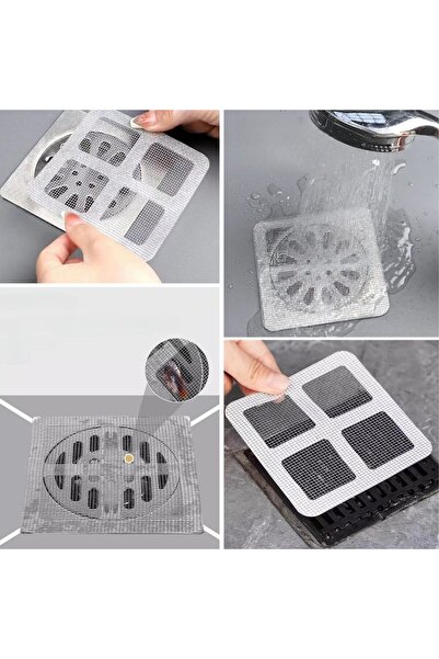 N&M STORE Gider Filtresi - Banyo Süzgeci Koku Ve Haşere Engelleyici Saç Tutuc...