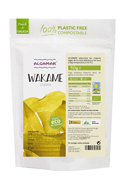 Algamar Alge wakame bio 50g