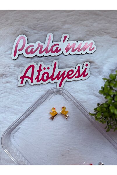 SOFT 2-пара безволосих і лисих дитячих шпильок Жовта качка