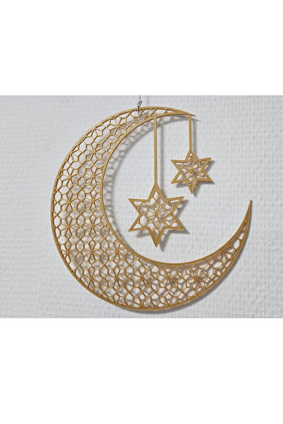NADO DEKOR AY VE YILDIZ2 RAMAZAN DEKORU (MİSİNA İLE GÖNDERİLİR)