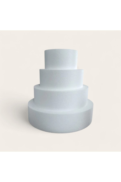 OEM Macheta tort polistiren, Forma Rotunda, 4 etaje, H 60cm