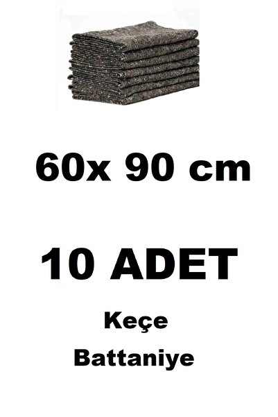 Sokak Hayvanları için 60 x 90 cm 10 adet Keçe Battaniye