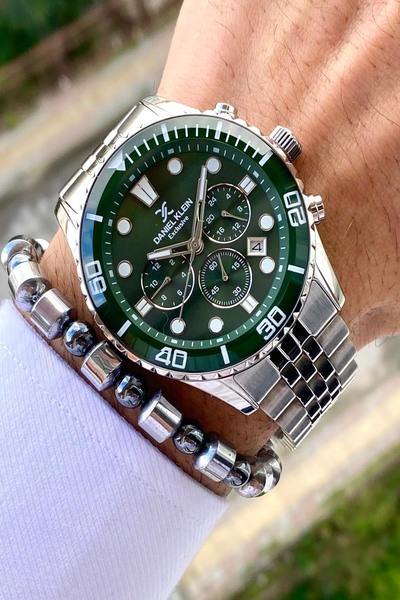 Daniel Klein Exclusive Steel Strap Men's Wristwatch, All Functions Active, 2 ...