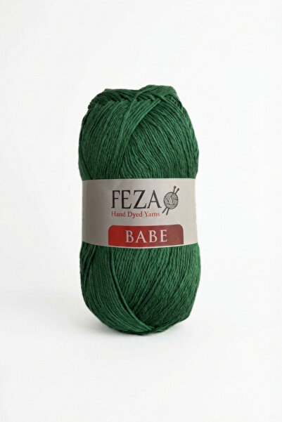 Feza خيط حياكة بيب (قطعتان) - 50% قطن 50% بامبو، 100 جرام 330 متر، خيوط للأطف...