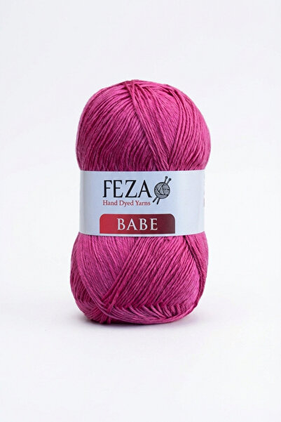 Feza خيط حياكة بيب (قطعتان) - 50% قطن 50% بامبو، 100 جرام 330 متر، خيوط للأطف...