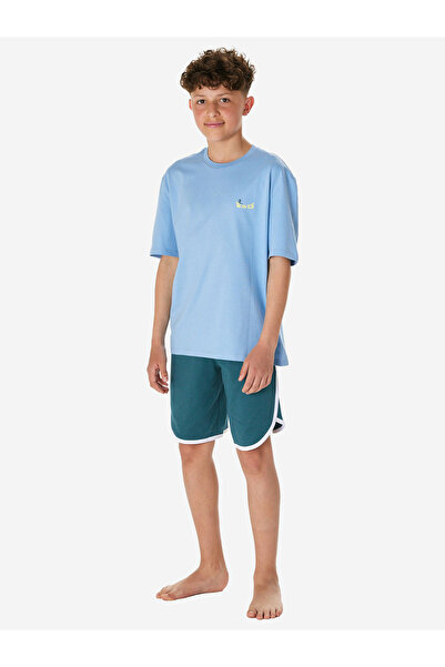 Schiesser Pyjama Organic Cotton Schlafanzug Schlafmode Bequem