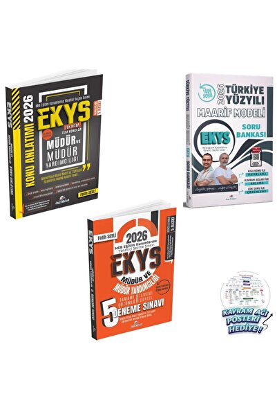 Dizgi Kitap 2026 MEB EKYS Müdür ve Müdür Yardımcılığı Konu Anlatımı, Maarif M...