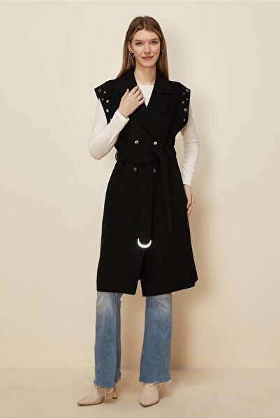 Alvina Belted Cardigan Vest 45923