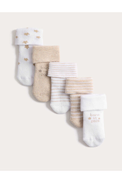 Marks & Spencer 5’li Bebek Çorabı (0-12 Ay)