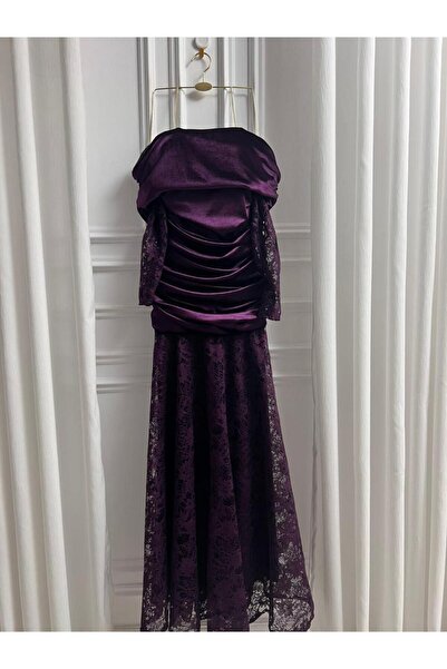 Pure Drsses Soft velvet lace dress