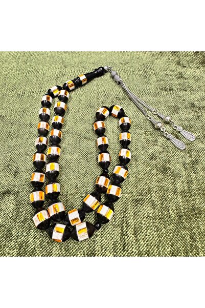 Generic Coconut rosary with mirror, 33 beads