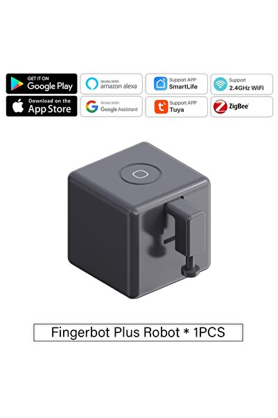 Choice Zigbee-Bk Tuya Zigbee / Bluetooth Fingerbot Plus Robot Button Pusher S...