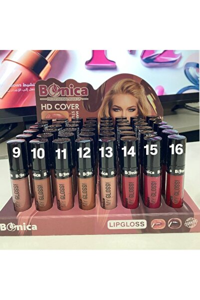 Bonica My Gloss Uzun Süre Kalıcı Waterproof Likit Mat Ruj