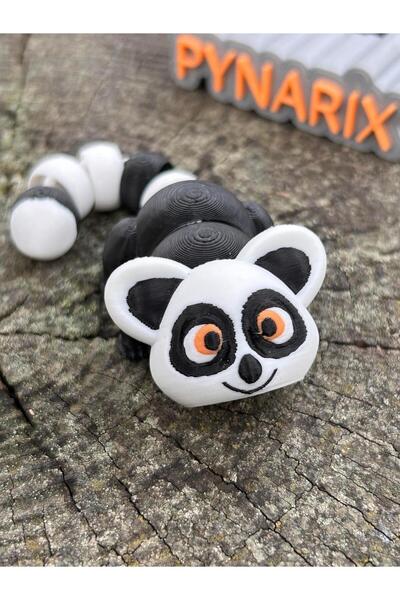 pynarix Lemur Figür Oyuncak - Tropik Gölge 🐒🌀🌴3D Hareket Ettirilebilir Ort...