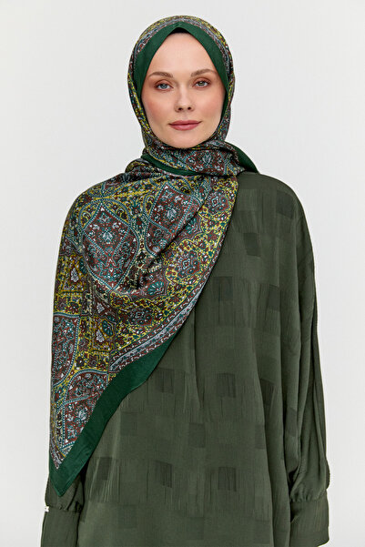 Setrms Monokrom Desenli Modal Şal