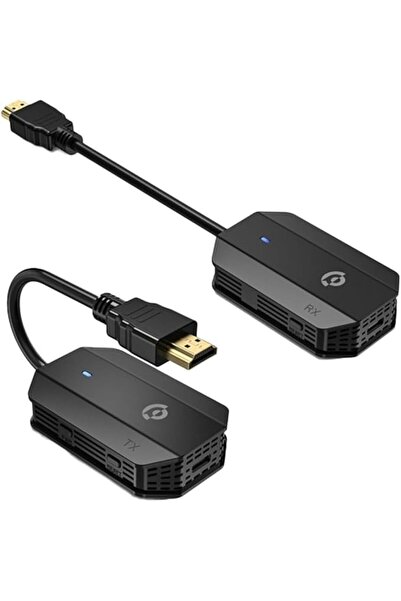 Powerology Wireless HDMI Mirroring Adaptor Pair with USB-C Cable Full HD 1080...