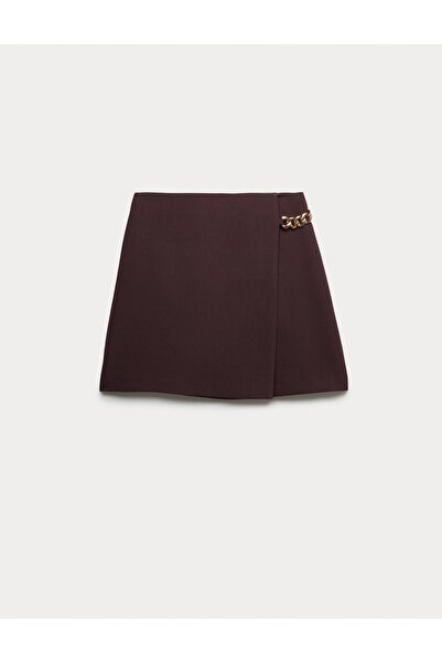 Marks & Spencer Zincir Detaylı Mini Etek