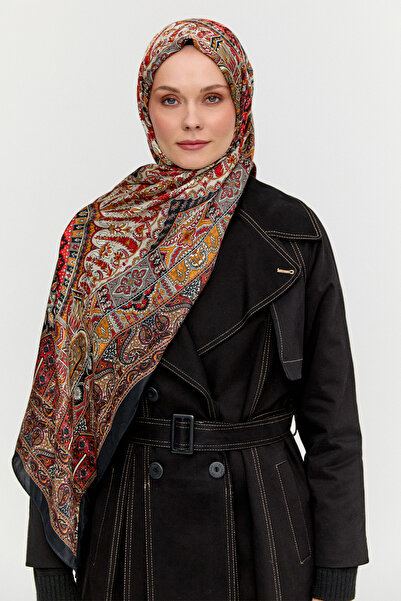 Setrms Etnik Motifli Modal Şal