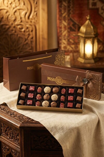 Paşa Dairesi Spesiyal Çikolata ve Trüf - Fındıklı, Bademli, Ruby Çikolatalı- ...