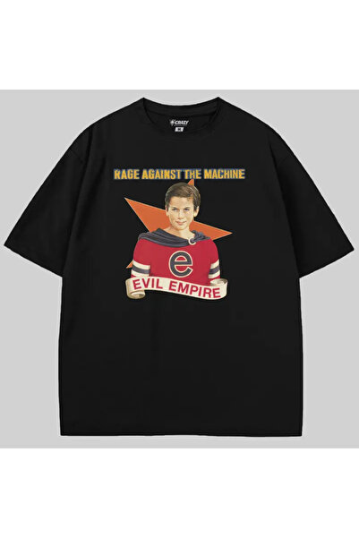 Crazy Tricou Rage Against The Machine Evil Empire supradimensionat