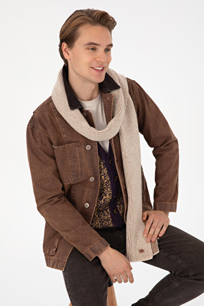 U.S. Polo Assn. Men's Brown Jean Shirt 50308310-Dn0031