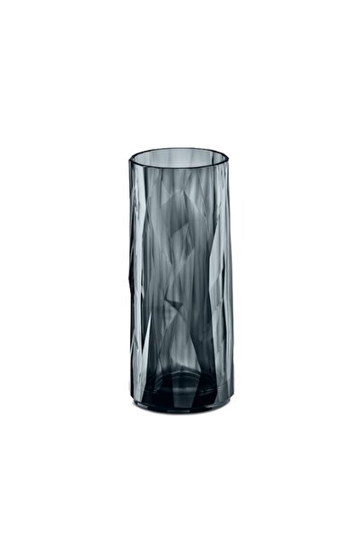 Koziol Highball Glass Grey Club No 8 300ml, Polycarbonate