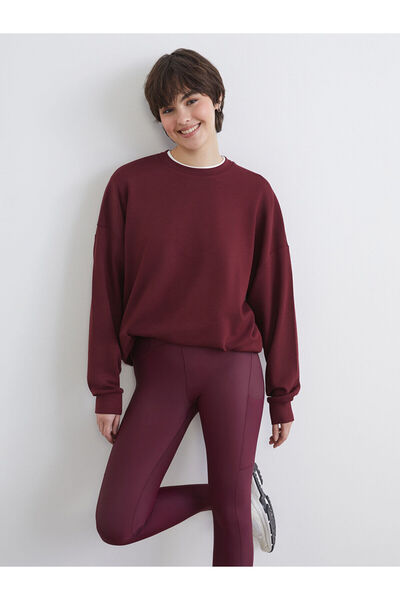 LC Waikiki Peak New Season Soft Touch Oversized Women's Sweatshirt