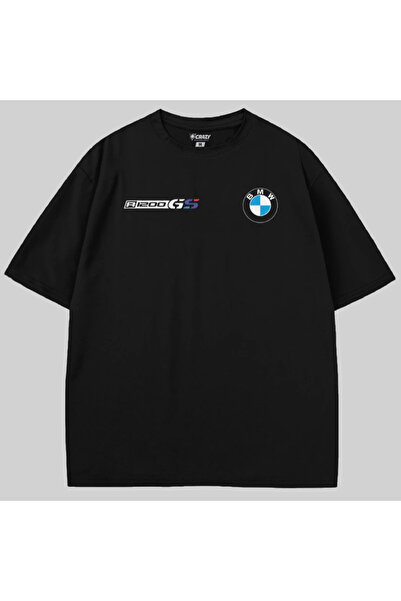 Crazy Bmw R 1200 Gs Logo Oversized T-Shirt