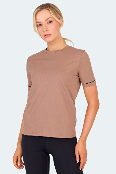 Slazenger Vitya I Women's Mink T-Shirt