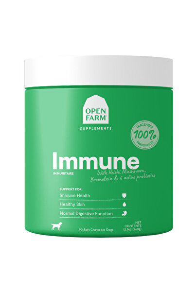 Open Farm Immune Chews Supplement for Dogs - 360G