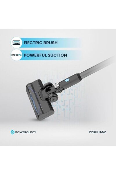 Powerology Cordless Vacuum Cleaner, Lightweight Powerful 400W 27kPa Suction P...