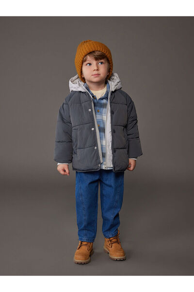 LC Waikiki Two Mt Shop Quality Lcw Baby Gray Plain Standard & Regular Baby Bo...