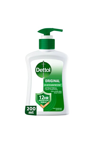 Dettol Original Liquid Handwash Pump, Pine Scent, 200 ml