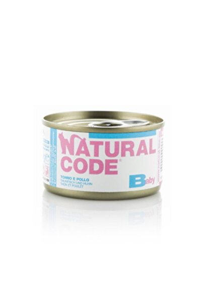 Natural Code طعام رطب للقطط الصغيرة بنكهة التونة والدجاج - 85 غرام