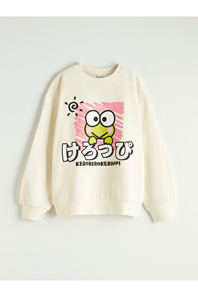 LC Waikiki Özmarka Noul sezon Hanorac gros pentru fete cu imprimeu Keroppi